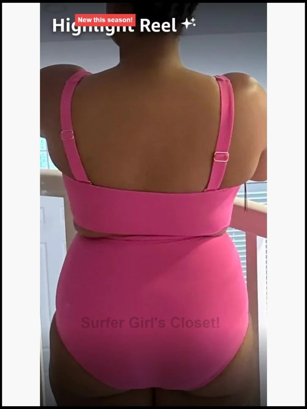 High Waisted Tummy Control Bikini Set Twist Front Ruched Bathing Suit